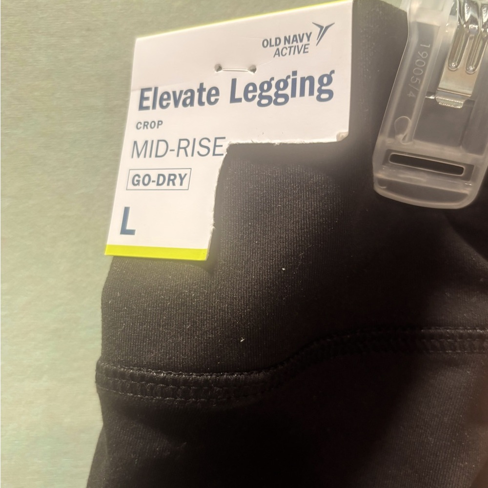 Old Navy Black Leggings - High Waist - Picture 2 of 4